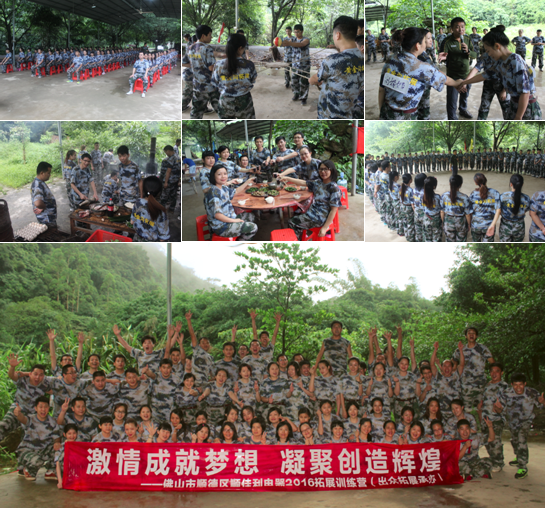 顺德顺佳利电器户外拓展圆满举行!